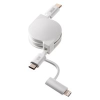 アダプター 黒と銀 USBケーブル付き USBスイッチ付き 延長ケーブル 充電 給電 データ通信 2.4A USB2