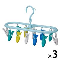 シービージャパン お魚ピンチハンガー 12ピンチ 1セット（3個）