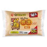 ぽかぽか家族 室内に最適 ほんわか低温カイロ 上から貼る靴下用