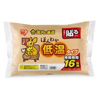 ぽかぽか家族 室内に最適 ほんわか低温カイロ 上から貼る靴下用
