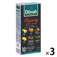 Dilmah（ディルマ） フレーバーティー・バラエティパック 1セット（1箱（10バッグ入）×3） 個包装 紅茶ティーバッグ