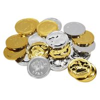 三洋堂　ぷかぷか海の動物キラキラコイン　4175　1袋（100個）