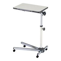 アズワン ミニテーブル グレー ストッパー付 0-1166-11 1個（直送品）