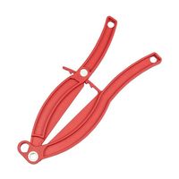 河西 ウェーロックグリッパー PA100シリーズ 赤 フレコンバッグ・大袋用クリップ PA100RD 1個 65-6899-45（直送品）