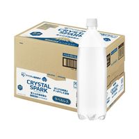 アイリスフーズ 富士山の強炭酸水 ラベルレス 1L 1セット（15本入×2箱）