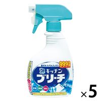 泡キッチンブリーチ 本体 400mL 1セット（1個×5） 厨房用漂白剤 台所用漂白剤 ミツエイ