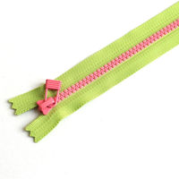 日本紐釦貿易 Y.K.K カラフルカクテルファスナー 20cm 1本入 col.9 CK5VS-20-9 1セット(10本)（直送品）