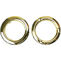 日本紐釦貿易 ツメ式ハトメ 中 ゴールド 2組入 F5-411 1セット5袋(1袋あたり2組（直送品）