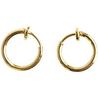 日本紐釦貿易 フープイヤリング 5組入り 外径11mm ゴールド KE167-G 1セット(5組入×2袋、合（直送品）