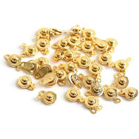 日本紐釦貿易 アクセサリー用ニューホック 50個入 7mm ゴールド KE508-G-50T 1袋50個入（直送品）