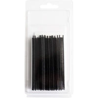 日本紐釦貿易 イージーステッチ用タグピン 3.4mm 黒 約2400個 P4-39 1セット2箱(1箱約2400（直送品）