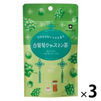 Mug＆Pot（マグ＆ポット） 白葡萄ジャスミン茶 1セット（1袋（6バッグ入）×3） 三角ティーバッグ