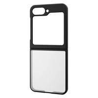 Galaxy Z Flip6(SC-54E) ケース ハイブリッド 軽量 ブラック PM-G244TSLFCBK エレコム 1個（直送品）
