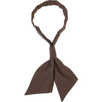 セブンユニフォーム ワンタッチタイサイズ/フリー ブラウン GY7014-6 1セット(5枚)（直送品）