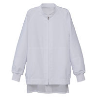 セブンユニフォーム 抗菌コート・男女兼用・長袖 L ホワイト BA1092-0 1セット(2着)（直送品）