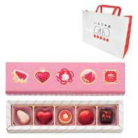 【アウトレット】【専用袋付】 いちごショコラアソート　5個入 1箱 マイネローレン チョコレート バレンタイン ホワイトデー ギフト