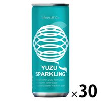 マルカイコーポレーション ゆずスパークリング 250ml 1箱（30缶入）