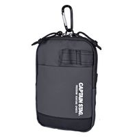 スワン CAPTAIN STAG ポーチ 1331 ブラック 1個（直送品）