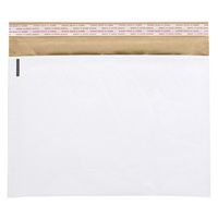 【アウトレット】【Goエシカル】訳あり 紙製クッション封筒　L　白　1パック（5枚入）　シモジマ