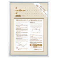 コクヨ 賞状額縁（アルミ）賞状 B3（四市） カー227C カ-227C 1枚（わけあり品）
