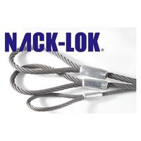 浪速製綱 ナチュラルコアロープ(ナックロック加工) 16mm×1.5m 1本（直送品）