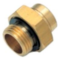 麻場 異径金具 SW16×G1/4 ヘッダ付 450035960 1個（直送品）