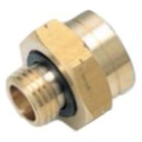 麻場 異径金具 G1/2×G3/8 ヘッダ付 450036220 1個（直送品）