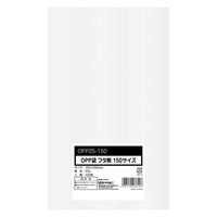 今村紙工 OPP袋シールなし 150サイズ 0.025mm厚 透明 1袋（100枚入）