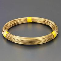 エスコ 4.0mmx 9m /# 8 真鍮線 EA951AE-4A 1巻（直送品）