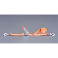 エスコ 50mmx5.0m/2500kg ベルト荷締機(ラチェット式) EA982CC-5C 1個（直送品）