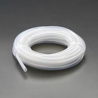 エスコ 10/14mmx10m シリコンチューブ EA425K-10BA 1巻（直送品）