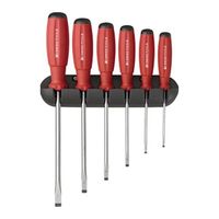 エスコ 90ー180mm/6本組 [ー]ドライバー EA560PE-520A 1セット（直送品）