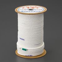 エスコ φ9.0mmx 25m クレモナロープ(三つ打ち) EA628XC-9A 1巻（直送品）