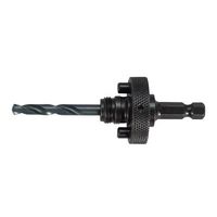 エスコ 32ー152mm/10mm ホールソー用アーバー(ワンタッチ式) EA823L-7A 1セット(2個)（直送品）