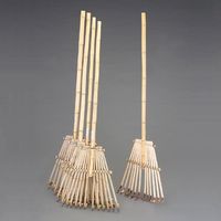 エスコ 500x1560mm レーキ(竹・5本組) EA650RA-12A 1組（直送品）