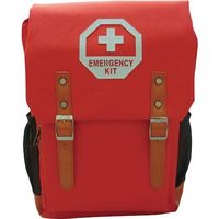 ブレイン 防災リュックレッド BR-970N-R 1個 553-9446（直送品）