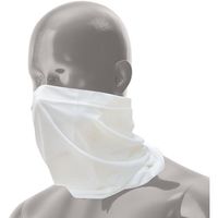 ブレイン 接触冷感ネックゲーターホワイト(白) BR-659-WH 1個 611-5040（直送品）