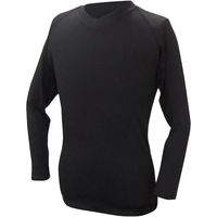 ブレイン キシリフリーズクロス長袖VネックインナーLサイズ BR-022-L 1個 611-5026（直送品）
