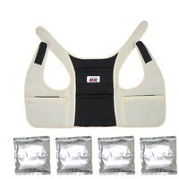 ブレイン アイスバック(R)DXデラックス(アルミ保冷剤4個付)ベージュ BR-551-BE 1式 651-3129（直送品）