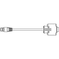 GUGEN PUSHLOG 三菱電機PLC Qシリーズ シリアルコミュニケーションユニット接続ケーブル(2m) OP-C102 1本（直送品）