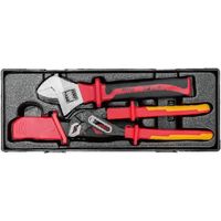 JTC 3PCS 絶縁ナイフ&レンチセット JTCK9031 1セット 508-3062（直送品）