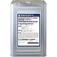 BANーZI 樹脂・アルミ(サッシ・外壁)用塗料 RESIDE 16kg 艶消しチャコールグレー L-RSD/K16TC3 1缶（直送品）