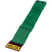 RIPーTIE ケーブルラップ 38.1mmX508mm 3本入 緑 D-20-003-GN 1パック(3本) 582-3445（直送品）