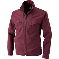 TS DESIGN ハイブリッドコットンジャケット 5L ワイン 3516 75 1着 579-6319（直送品）