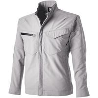 TS DESIGN エコハイブリッドダブルクロスジャケット S シルバーグレー 4616 25 1着 578-8401（直送品）