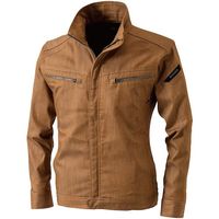 TS DESIGN LAYERED TWILLロングスリーブジャケット 4L キャメル 5316 68 1着 579-3163（直送品）