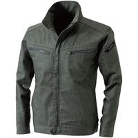 TS DESIGN LAYERED TWILL ロングスリーブジャケット SS カーキグリーン 5316 55 1着 579-4647（直送品）