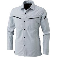 TS DESIGN 長袖シャツ 6L シルバーグレー 5115 25 1着 584-1717（直送品）
