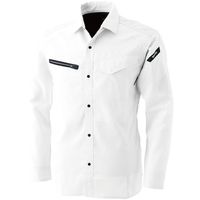 TS DESIGN AIR ACTIVEロングスリーブシャツ L ホワイト 8105 05 1着 584-1703（直送品）