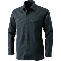TS DESIGN AIR ACTIVEロングスリーブシャツ LL チャコールグレー 8105 25 1着 584-1684（直送品）